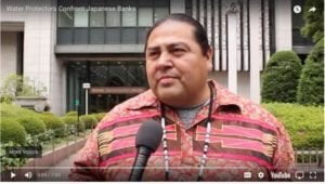 Water Protectors Confront Japanese Banks waterprotectors 300x170 - Water Protectors Confront Japanese Banks